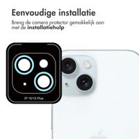 imoshion 2 Pack Camera lens protector Apple iPhone 15 / 15 Plus - Blue