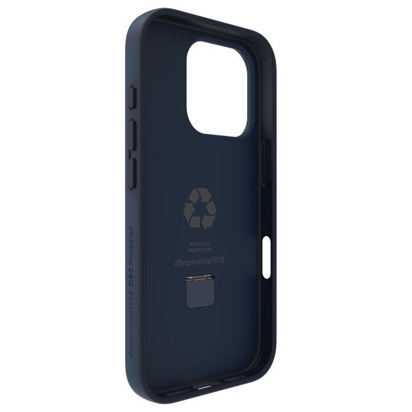 dbramante1928 Iceland Ultra D3O Backcover met MagSafe Stand Apple iPhone 16 Pro - Blue