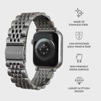 Burga Steel strap Apple Watch | 44/45/46/49 mm - Silver