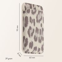 Selencia Sabi Pashouder met MagSafe - Soft Ivory