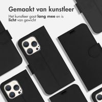 Accezz Wallet Softcase Bookcase Apple iPhone 15 Pro - Zwart