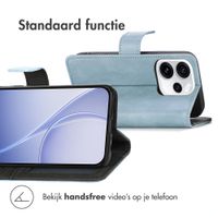 imoshion Luxe Bookcase Oppo Reno15 Pro (5G) - Lichtblauw