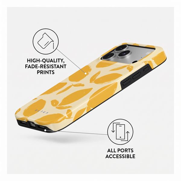 Burga Tough Back Cover with MagSafe Apple iPhone 18 Pro Max - Lemon Tart