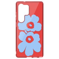 Samsung Unikko Hybrid Case Marimekko Samsung Galaxy S25 Ultra - Rood