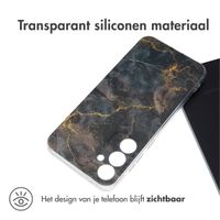 imoshion Design hoesje Samsung Galaxy A35 - Black Marble