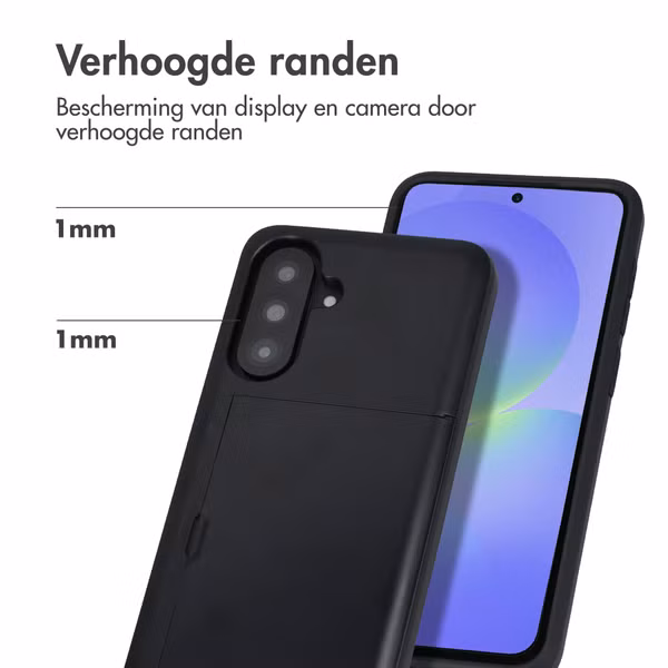 imoshion Backcover met pasjeshouder Samsung Galaxy A37 (5G) - Zwart