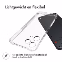 imoshion Shockproof Case Nothing Phone (3a) Lite - Transparant