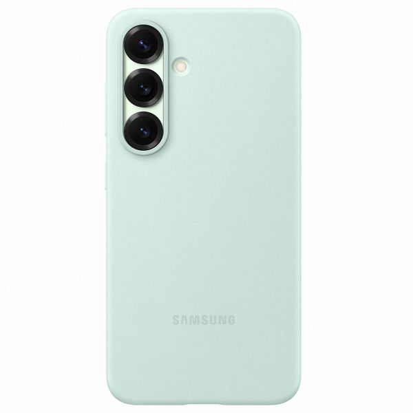 Samsung Originele Silicone Backcover Samsung Galaxy S25 - Mint