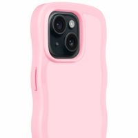 Holdit Wavy Case Apple iPhone 14/15 Plus - Roze