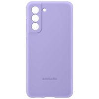 Samsung Originele Silicone Backcover Galaxy S21 FE - Lavender