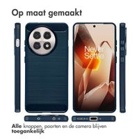 imoshion Brushed Backcover OnePlus 13R - Donkerblauw