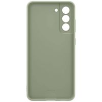 Samsung Originele Silicone Backcover Galaxy S21 FE - Olive Green