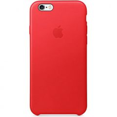 Apple Leather Backcover iPhone 6 / 6s - Red