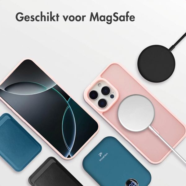 imoshion Color Guard Backcover met MagSafe Apple iPhone 16 Pro - Lichtroze
