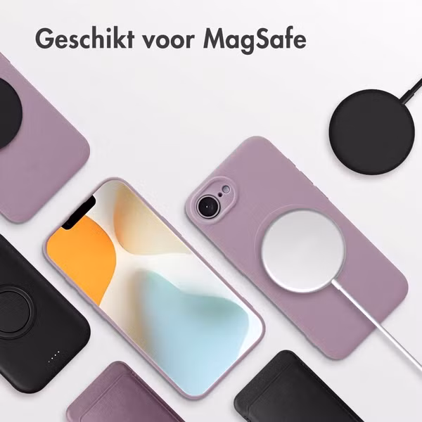 imoshion Color Backcover met MagSafe Apple iPhone 17e / 16e - Paars