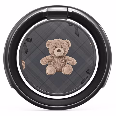 Burga Ringholder Gunmetal - Telefoonring - BFF