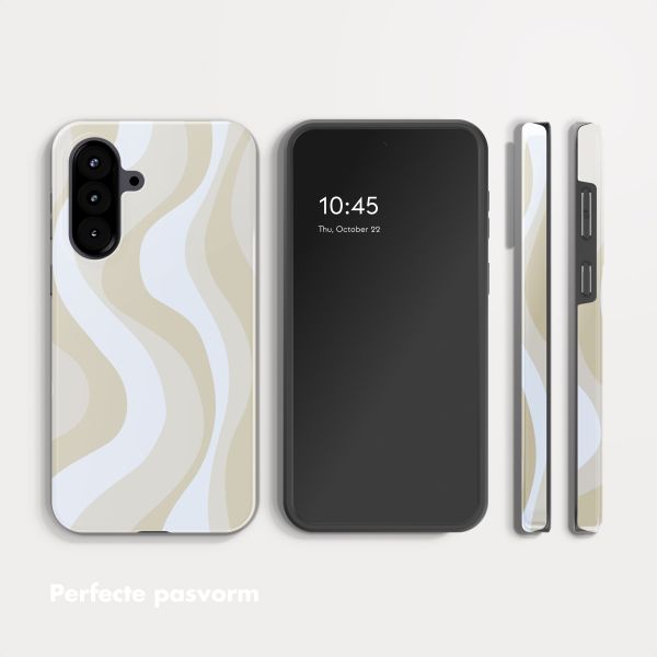 Selencia Vivid Backcover Samsung Galaxy A57 (5G) - Desert Waves Beige