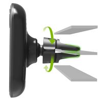 iOttie iTap 2 Wireless Fast Charging Mount - Telefoonhouder auto - Ventilatierooster - Magnetisch - Zwart