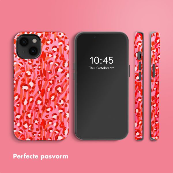 Selencia Vivid Tough Backcover met MagSafe iPhone 14 - Wild Spots Lipstick