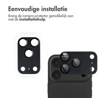 imoshion Camera Protector Glas 2 Pack voor de Apple iPhone 18 Pro - Black