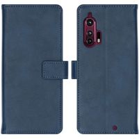 imoshion Luxe Bookcase Motorola Edge Plus - Donkerblauw