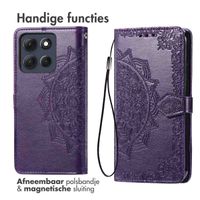 imoshion Mandala Bookcase Motorola Moto G86 Power - Paars