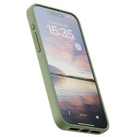 Njorð Collections Suède Comfort+ Case MagSafe iPhone 15 Pro Max - Olive