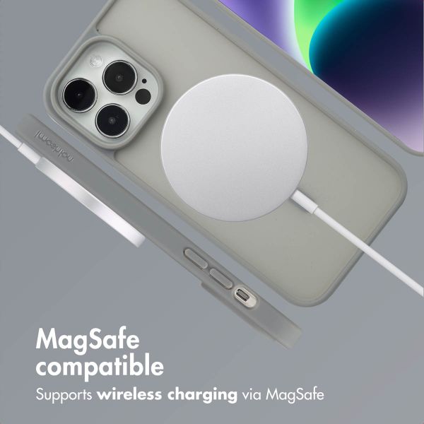 imoshion Colour Guard Back Cover with MagSafe Apple iPhone 14 Pro Max - Grey