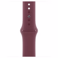 Apple Sport Band Apple Watch Series 1 t/m 9 / SE (38/40/41 mm) | Series 10 / 11 (42 mm) - Maat M/L - Mulberry
