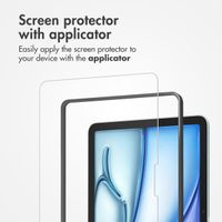 Accezz Glass Screen Protector + Applicator Apple iPad Air 11 inch (2026) M4 / (2025) M3 / (2024) M2