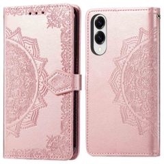 imoshion Mandala Bookcase Samsung Galaxy S25 Edge - Rosé Goud