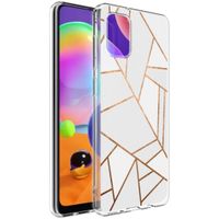 imoshion Design hoesje Samsung Galaxy A31 - White Graphic