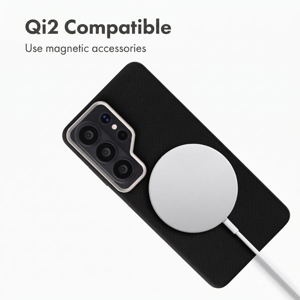 Accezz Mesh Back Cover with MagSafe Samsung Galaxy S26 Ultra - Black