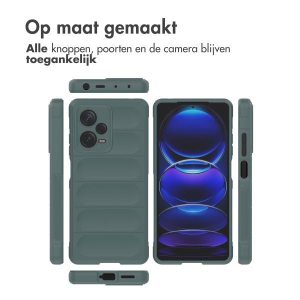 imoshion EasyGrip Backcover Xiaomi Redmi Note 12 Pro Plus - Donkergroen