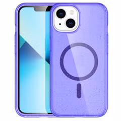 imoshion Sparkle Backcover met MagSafe Apple iPhone 14 - Glitter Paars