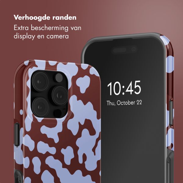 Selencia Vivid Backcover met MagSafe Apple iPhone 16 Pro - Moo'd Lavender Glow