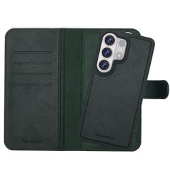 Selencia Olyn Uitneembare Bookcase met MagSafe Samsung Galaxy S26 Ultra - Groen