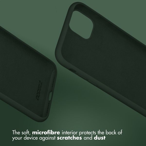Accezz Liquid Silicone Backcover Samsung Galaxy A15 (5G/4G) - Forest Green