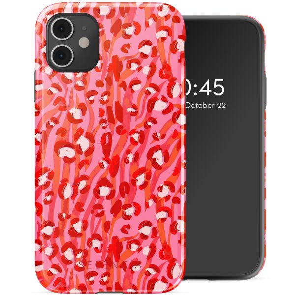 Selencia Vivid Tough Backcover iPhone 11 - Wild Spots Lipstick