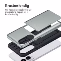 imoshion Backcover met pasjeshouder Samsung Galaxy S25 Edge - Groen