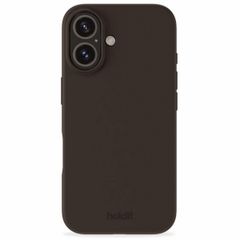 Holdit Silicone Case iPhone 16 Plus - Chocolate