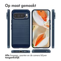 imoshion Brushed Backcover Google Pixel 10 Pro XL - Donkerblauw