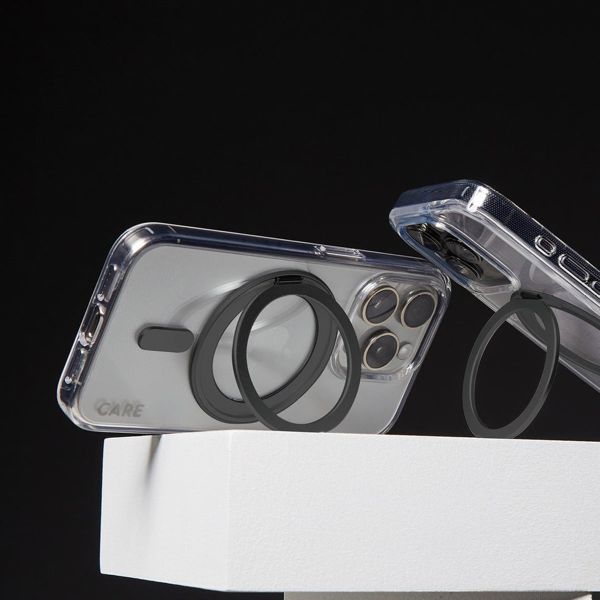 CARE by PanzerGlass Kickstand Case MagSafe Apple iPhone 16 - Zwart