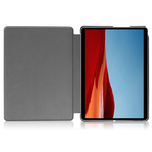 Stand Bookcase Microsoft Surface Pro X - Rood