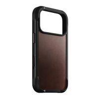 Nomad Rugged Horween Leather Backcover Apple iPhone 17 Pro - Rustic Brown