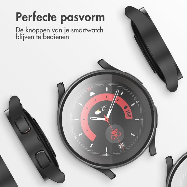 imoshion Full Cover Hardcase Samsung Galaxy Watch 4 - 44 mm - Zwart