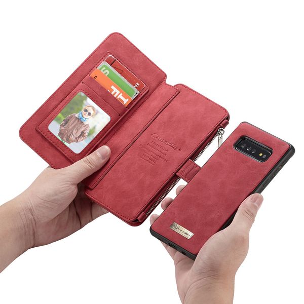 CaseMe Luxe 2 in 1 Portemonnee Bookcase Samsung Galaxy S10 Plus