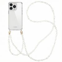 imoshion Backcover met koord + armband Apple iPhone 13 Pro - Parels Hartjes