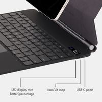 Accezz Magnetic Bluetooth Keyboard Apple iPad Pro 13 (2025) M5 / (2024) M4 - QWERTY / NL - Zwart