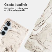 imoshion Design Bookcase Samsung Galaxy A35 - Sandy Marble
